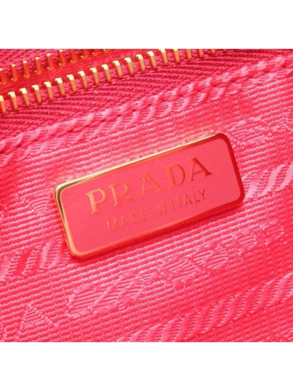 Prada Tessuto Saffiano Nylon Leather Shoulder Bag